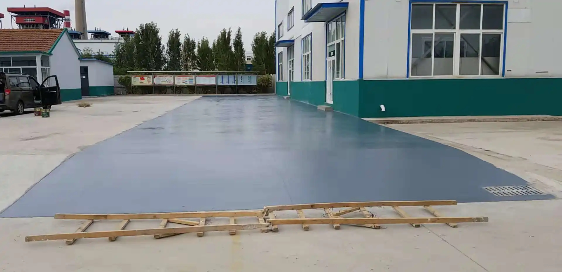 眉山车间厂房地坪漆修补翻新